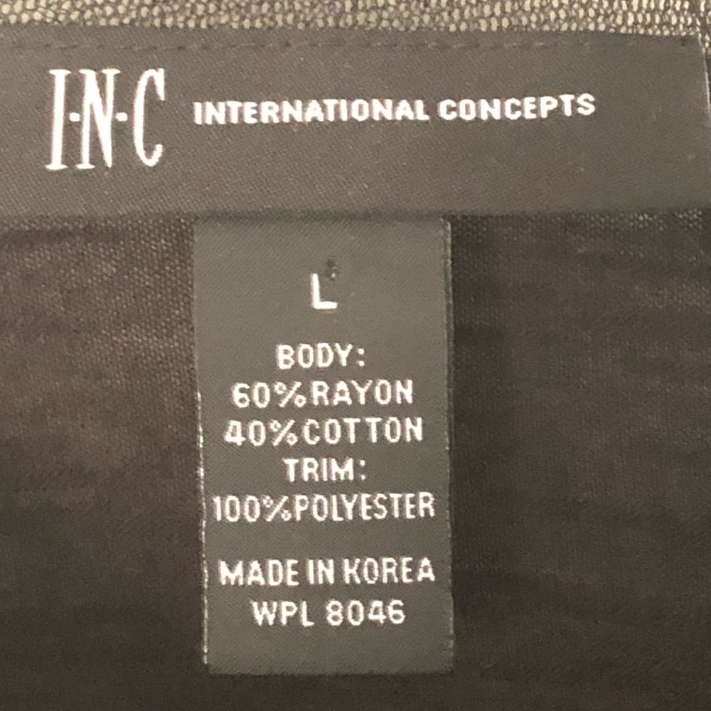 INC Racerback Tank Top~Lg - Picture 7 of 11